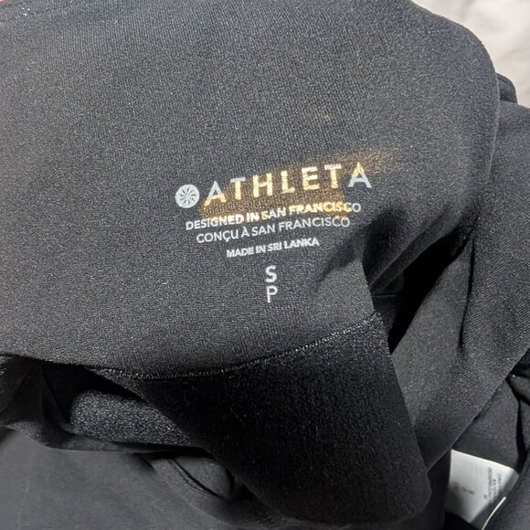 Athleta | Conscious Crop Cut Out Bra In Black (D-DD cup) - Picture 5 of 16